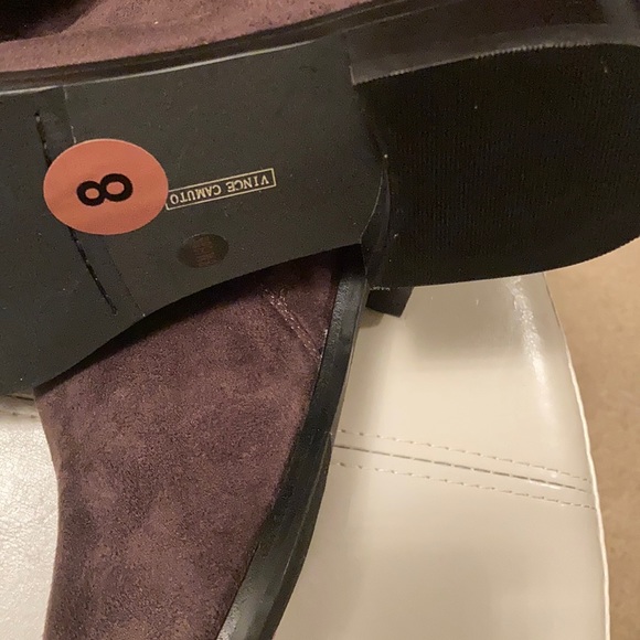 Over the knee faux suede boots - Picture 3 of 4